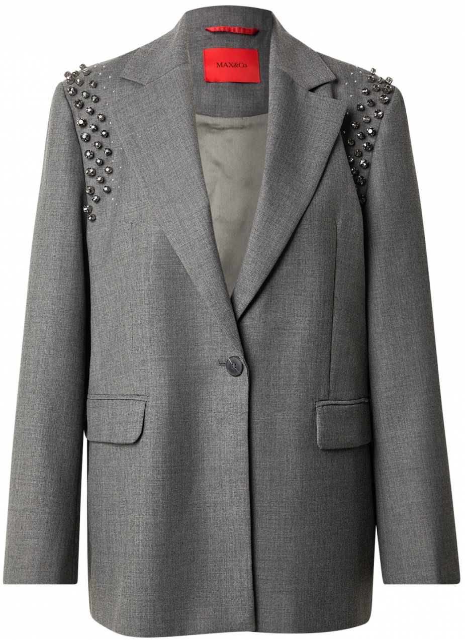 MAX&Co. Blejzer 'MCOAFFINE'  sivá