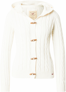 HOLLISTER Kardigán  biela