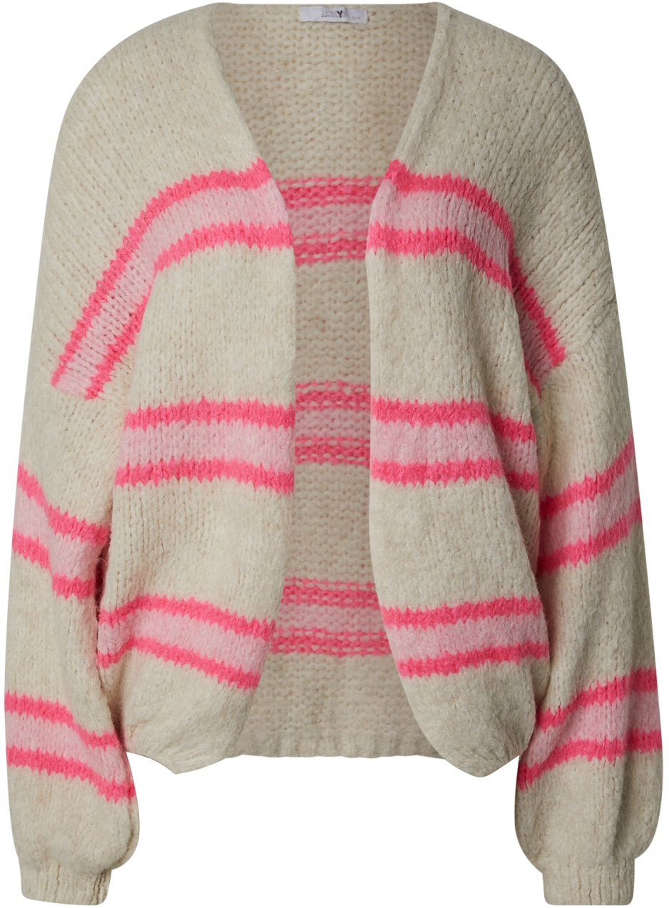 Hailys Kardigán 'Ri44a'  béžová / staroružová / svetloružová