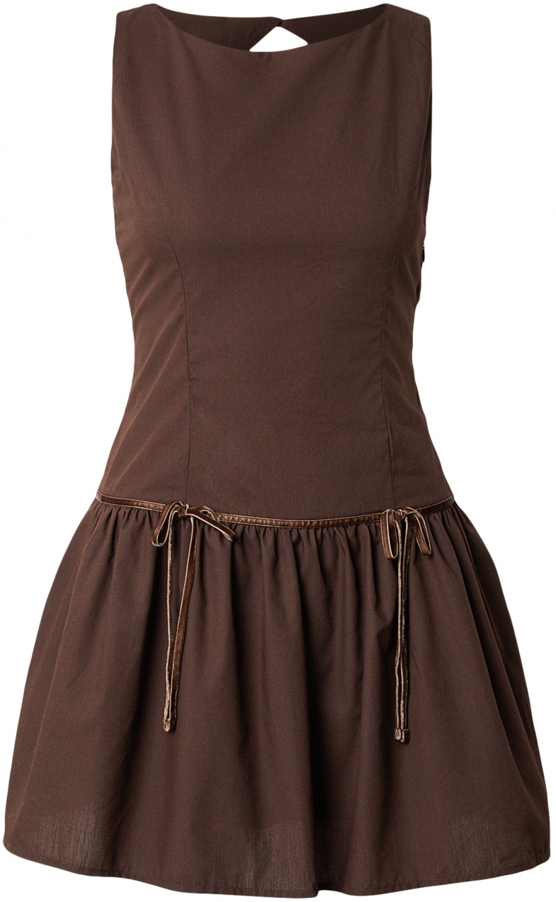 HOLLISTER Šaty  hnedá