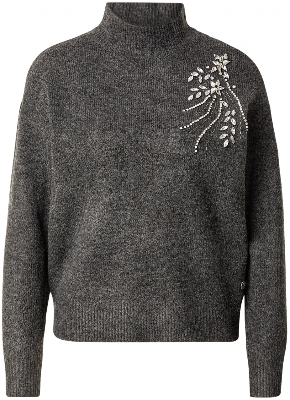 ZABAIONE Sveter 'Mi44lena'  antracitová