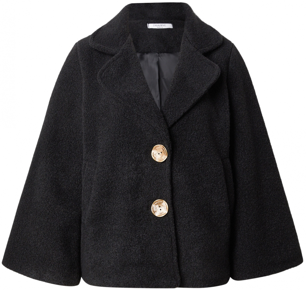 ZABAIONE Prechodný kabát 'Ca44rmenii'  čierna