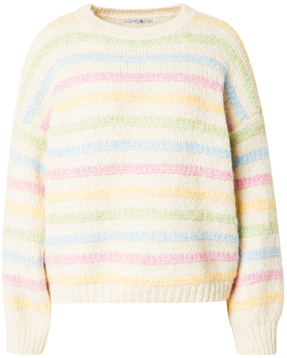 Hailys Sveter 'Be44lla'  žltohnedá / svetlomodrá / svetlozelená / ružová