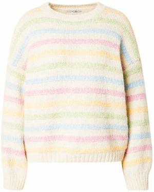 Hailys Sveter 'Be44lla'  žltohnedá / svetlomodrá / svetlozelená / ružová
