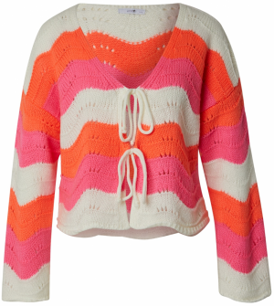 Hailys Kardigán 'Ol44ana'  krémová / oranžová / ružová
