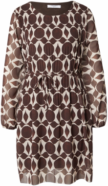 ZABAIONE Šaty 'Sa44raa'  svetlobéžová / hnedá