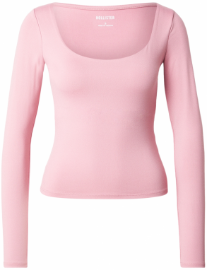 HOLLISTER Tričko  ružová