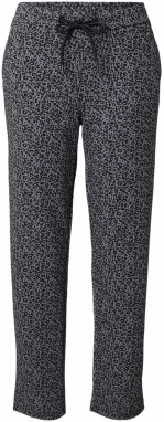 ZABAIONE Nohavice 'An44gelari'  svetlosivá / čierna