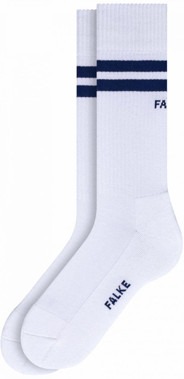 FALKE Ponožky 'Dynamic'  tmavomodrá / biela