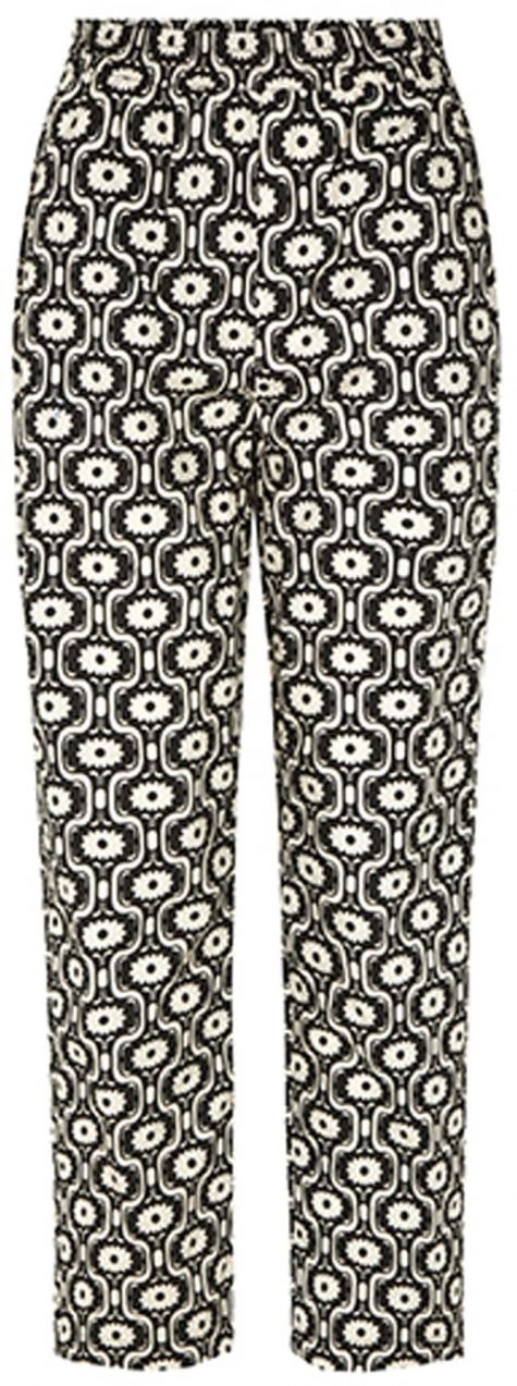 modström Nohavice 'Cora'  krémová / čierna