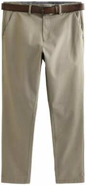 Next Chino nohavice  hnedá / tmavošedá