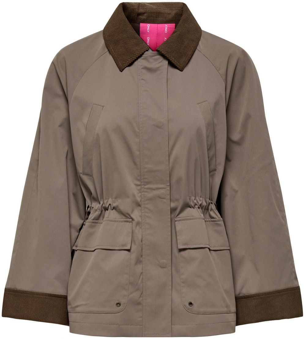 ONLY Prechodná bunda 'ONLEJA'  hnedá