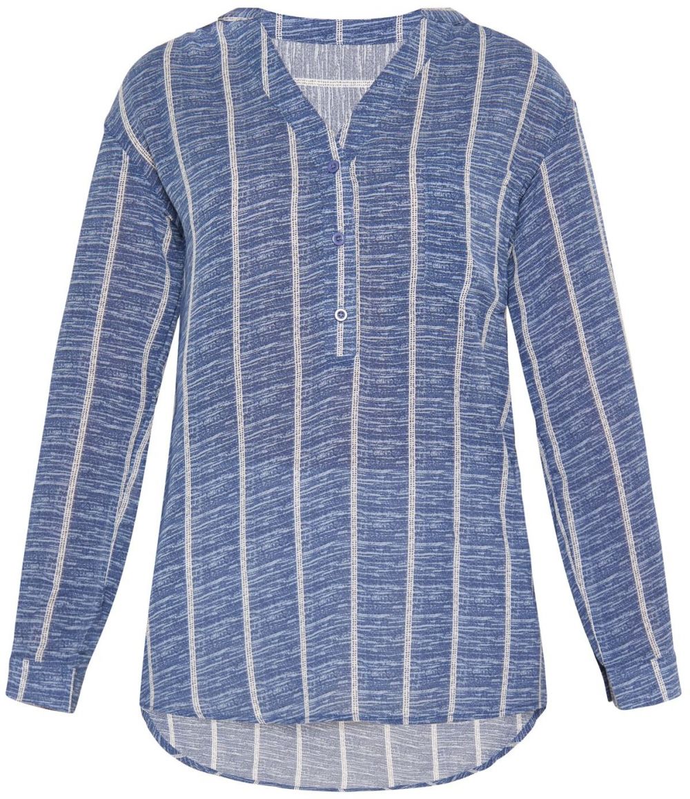 usha BLUE LABEL Blúzka  modrá / biela