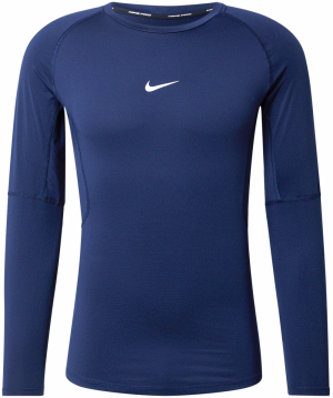 NIKE Funkčné tričko 'Pro'  námornícka modrá / biela