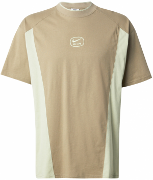 Nike Sportswear Funkčné tričko 'AIR'  kaki / prírodná biela