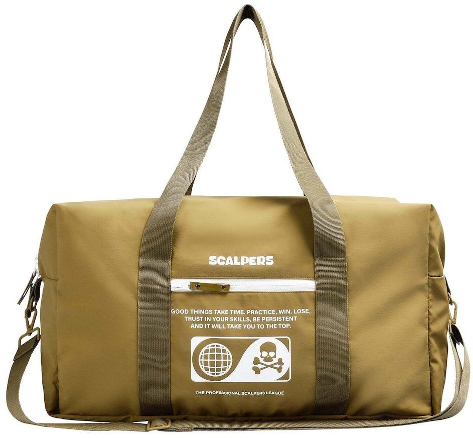 Scalpers Kabelky 'Amateur'  kaki / olivová / biela