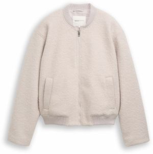 TOM TAILOR DENIM Prechodná bunda  svetlosivá