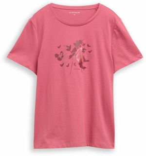 TOM TAILOR Tričko  čerešňová / melónová