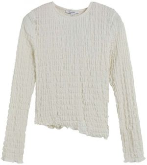 Scalpers Tričko  šedobiela