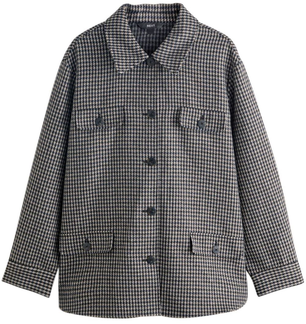 Next Blúzka  tmavošedá / kamenná / čierna