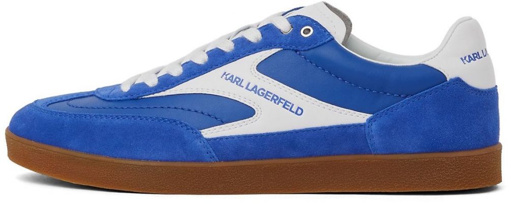 KARL LAGERFELD JEANS Nízke tenisky 'Kandidate'  modrá / biela