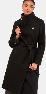 Lipsy Prechodný kabát  čierna