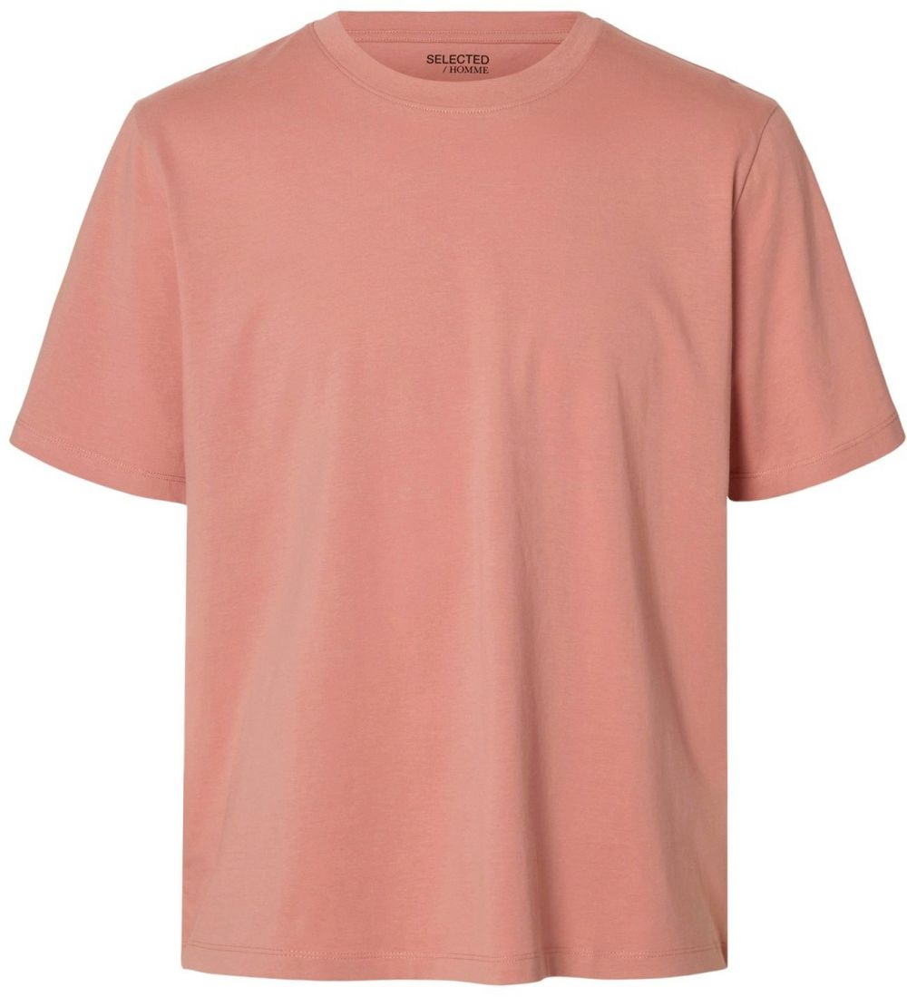 SELECTED Tričko 'SLHASPEN'  ružová