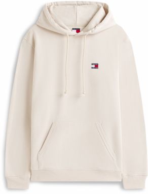 Tommy Jeans Mikina  biela ako vlna