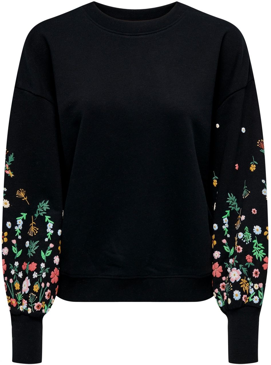 Only Tall Mikina 'ONLBROOKE'  žltá / zelená / červená / čierna