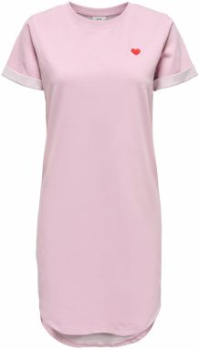 JDY Šaty 'JDYIVY'  ružová / tmavočervená