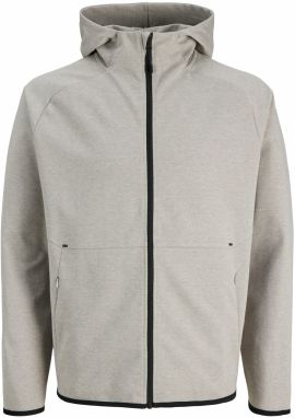 JACK & JONES Tepláková bunda  sivá