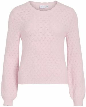 VILA Sveter 'VIPOILA'  ružová