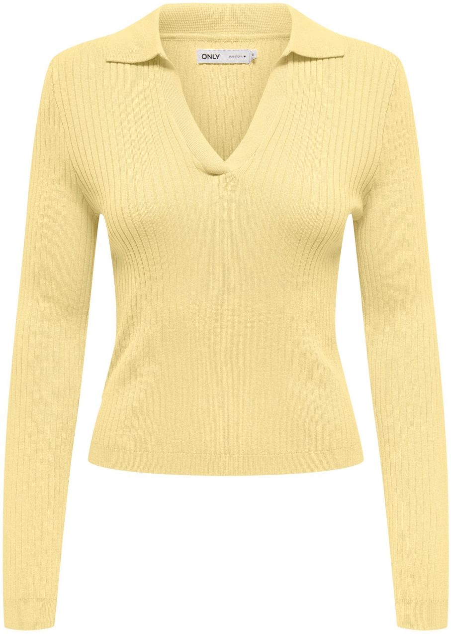 ONLY Sveter 'ONLKAYA'  svetložltá