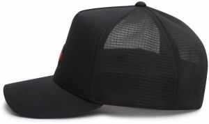 Tommy Jeans Čiapka 'HERITAGE'  krvavo červená / čierna / biela