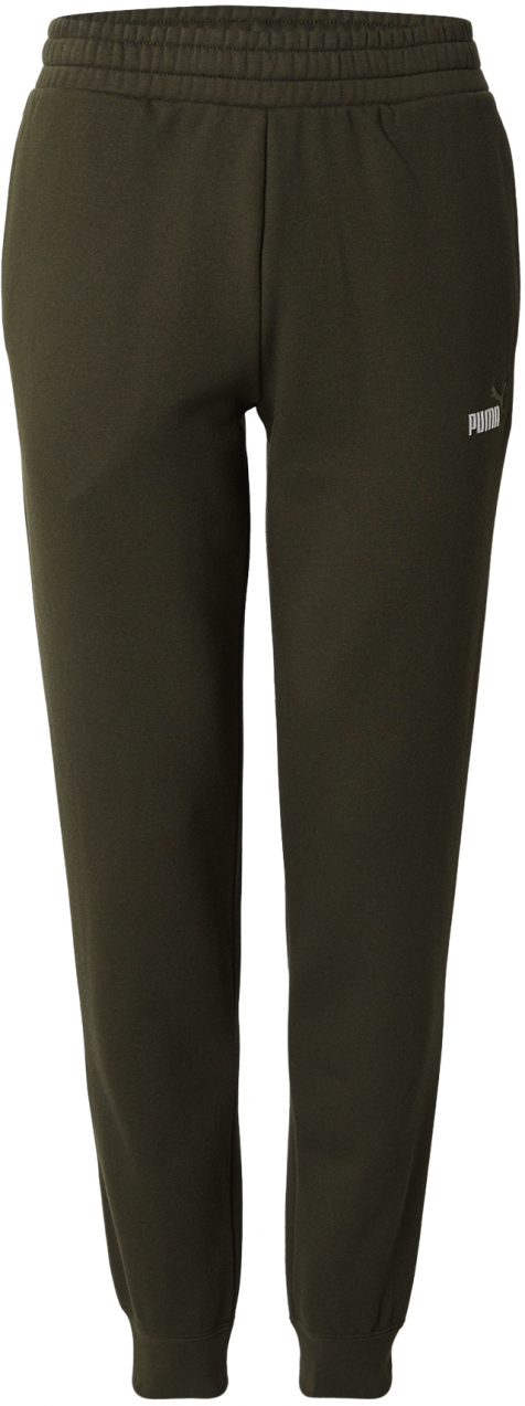 PUMA Športové nohavice 'Essentials 2 No.1'  olivová