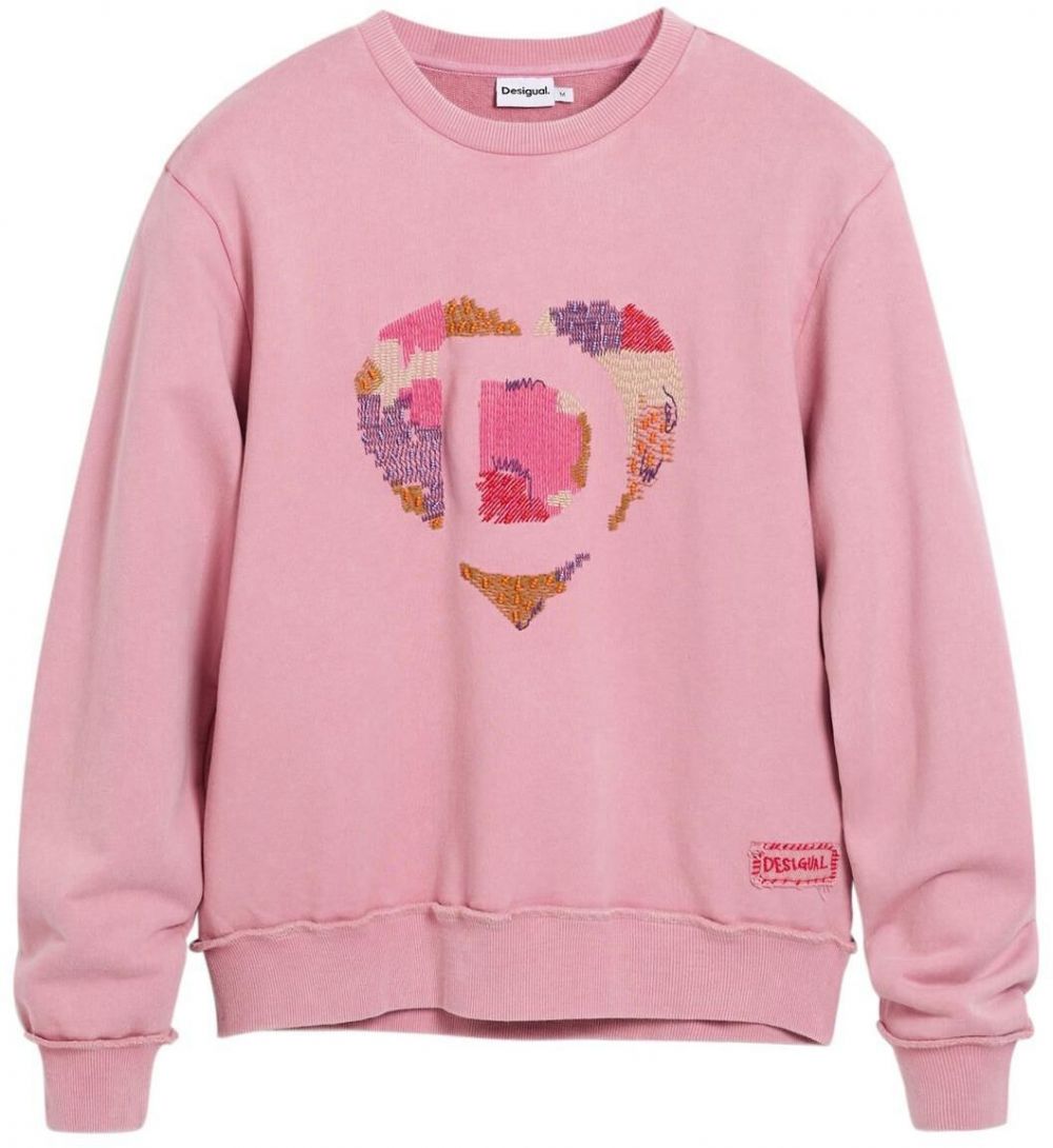 Desigual Mikina  ružová