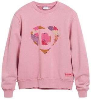 Desigual Mikina  ružová