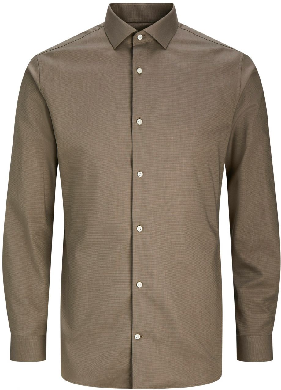 JACK & JONES Košeľa 'JPRBLAPARKER'  svetlohnedá