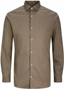 JACK & JONES Košeľa 'JPRBLAPARKER'  svetlohnedá