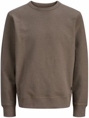 JACK & JONES Mikina 'JJEDOVER'  čokoládová