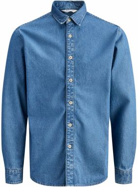 JACK & JONES Košeľa 'JJESTANLEY'  modrá denim
