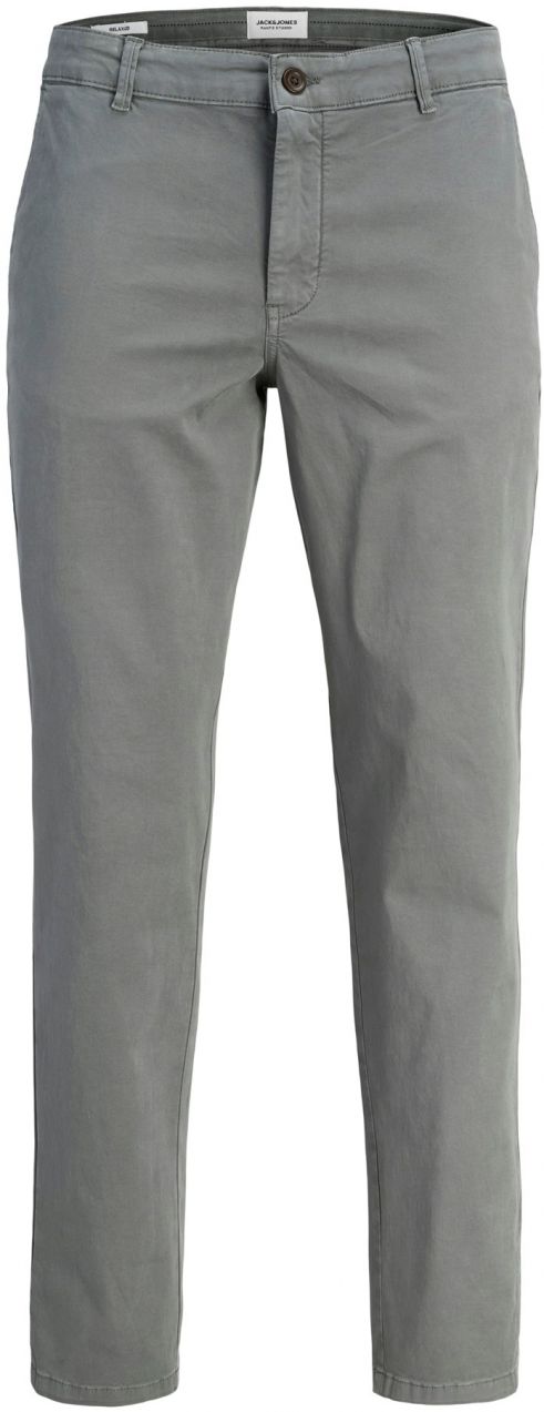 JACK & JONES Chino nohavice  sivá