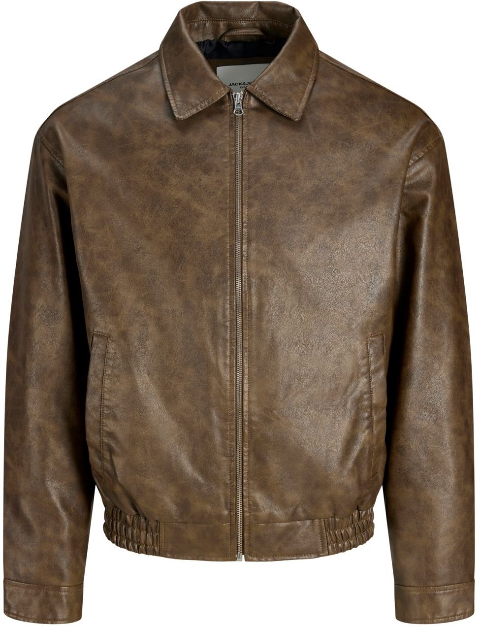 JACK & JONES Prechodná bunda 'JJLEON'  čokoládová