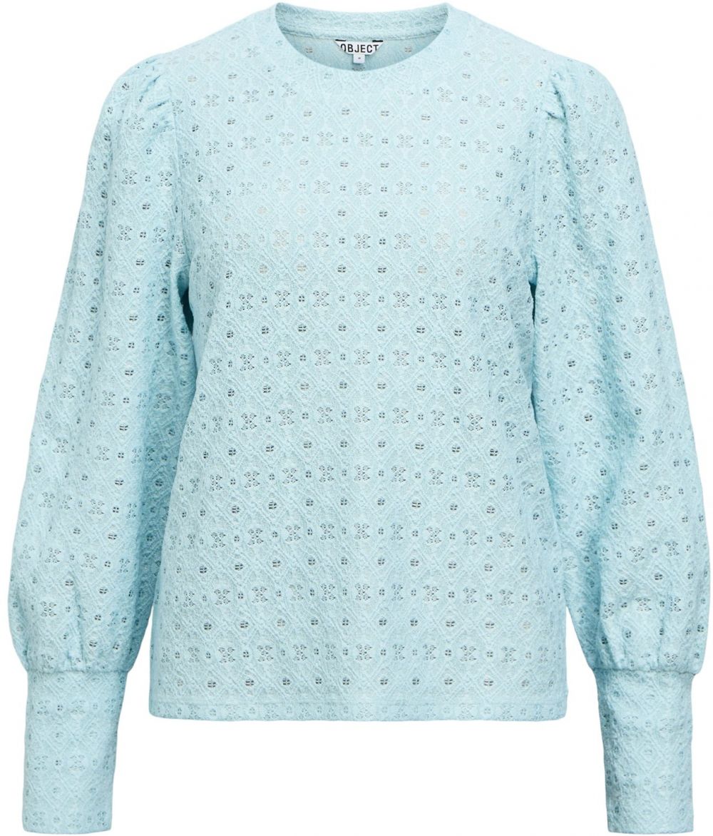 OBJECT Blúzka 'OBJLAILA'  svetlomodrá