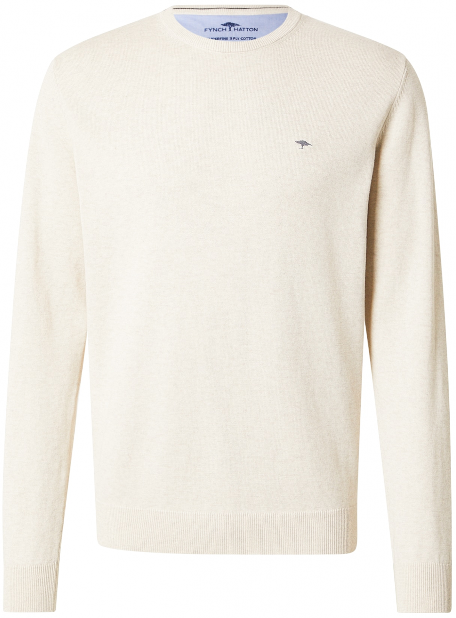 FYNCH-HATTON Sveter  biela ako vlna