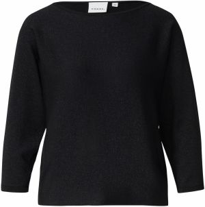 COMMA Sveter  čierna melírovaná