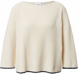 COMMA Sveter  krémová / čierna