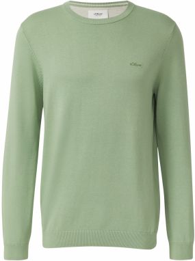 s.Oliver Sveter  pastelovo zelená