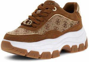 GUESS Nízke tenisky 'BERRETT3'  béžová / tmavobéžová