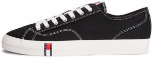 Tommy Jeans Nízke tenisky  červená / čierna / biela